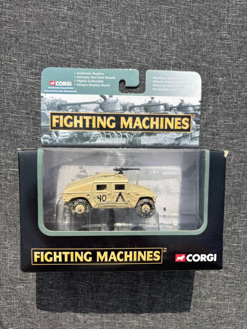 New! Corgi Fighting Machines, Hummer utility US Army (P)
